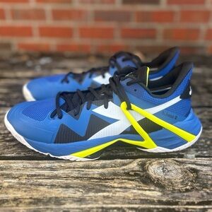 Diadora B.Icon 2 AG Mens Size 9 Blue Black Running Tennis Sports Shoes Sneakers